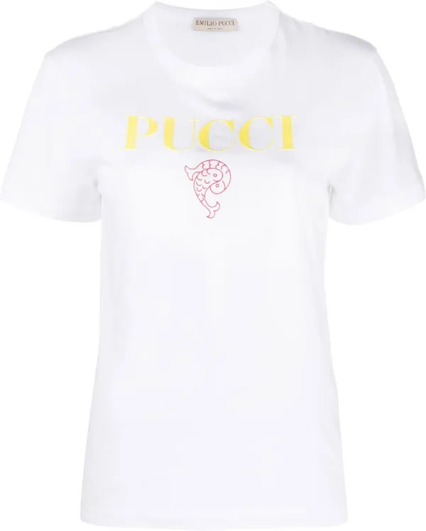 PUCCI ロゴ Tシャツ - Farfetch