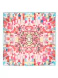 CHANEL Pre-Owned 1990s pixel print silk scarf - Pink