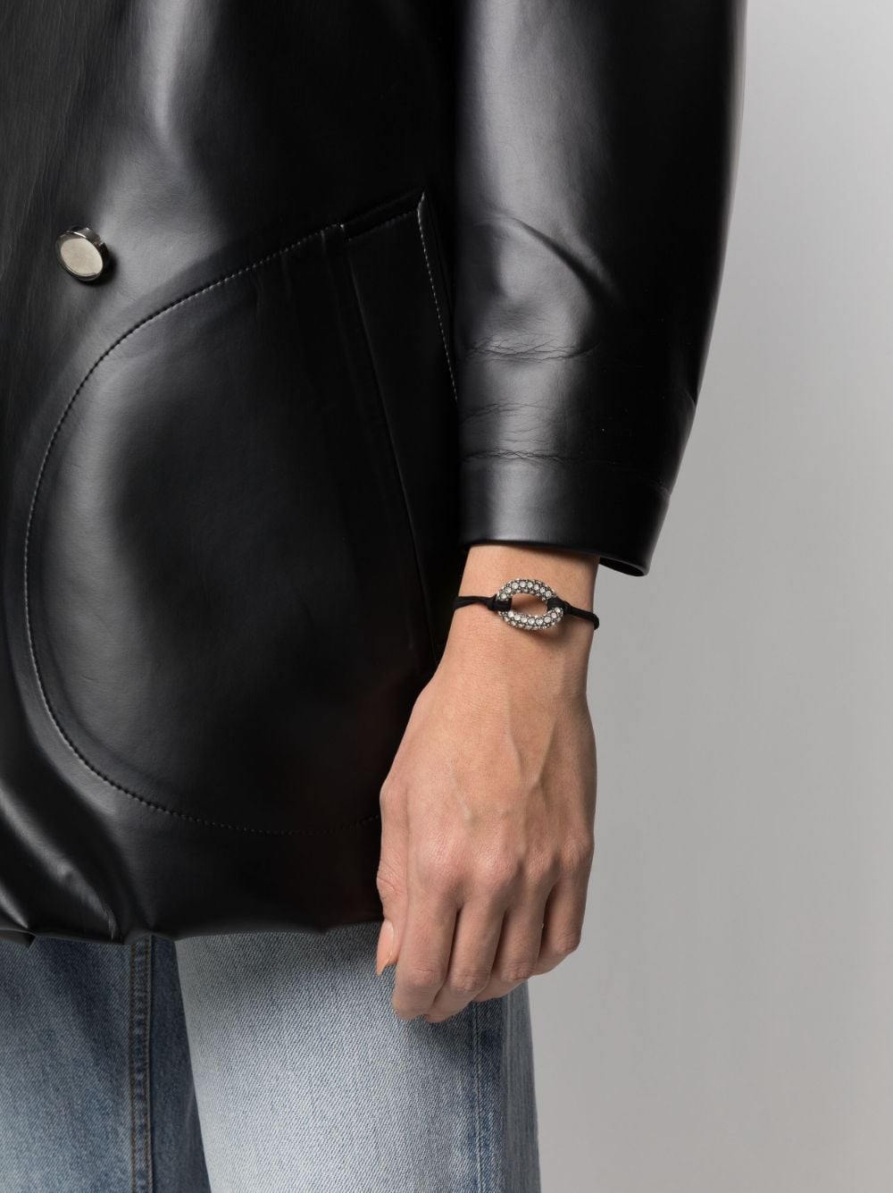 ISABEL MARANT Armband met bedel - Zwart