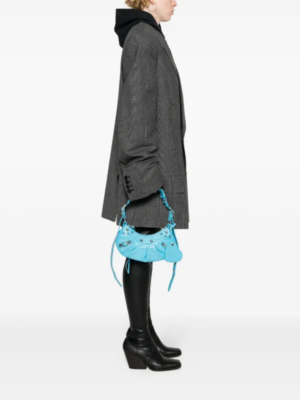 ショルダーバッグ・ポシェット BALENCIAGA LIGHT BLUE LE CAGOLE XS SHOULDER BAG Balenciaga Le Cagole XS Shoulder Bag | Blue | FARFETCH