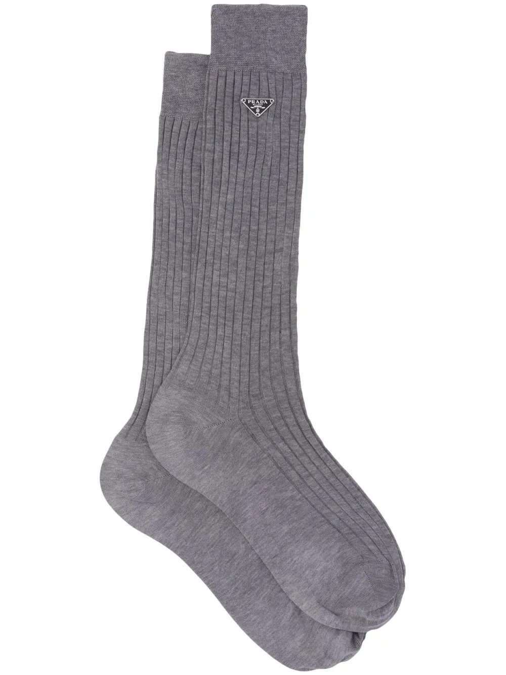 Prada logo plaque Socks Farfetch