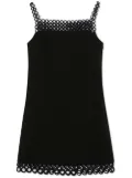 Simkhai Marlie square neck mini dress - Black