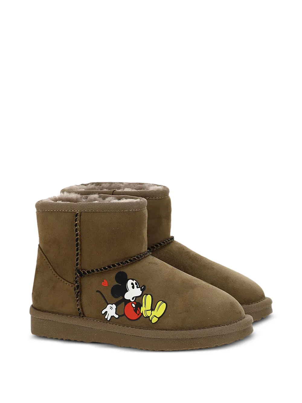 Master Of Arts Kids x Disney Mickey Mouse laarzen Bruin