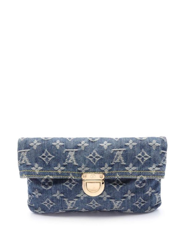 louis vuitton fold over clutch