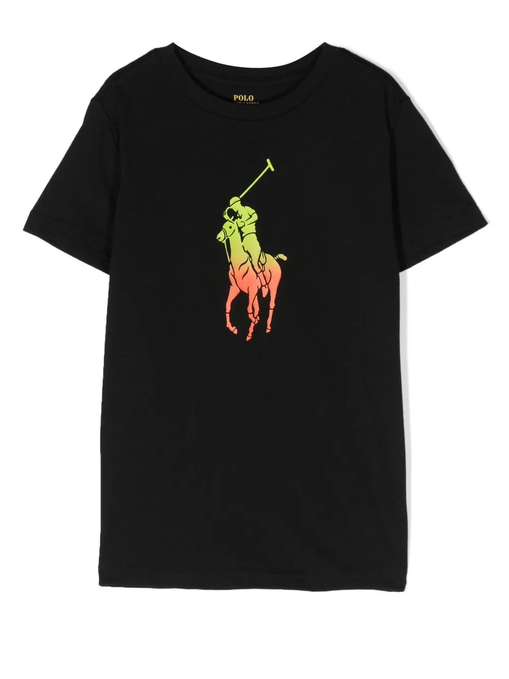 

Ralph Lauren Kids Polo Pony-print T-shirt - Black