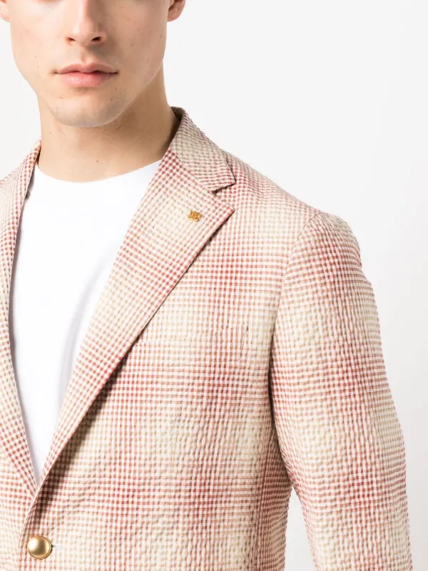 Tagliatore plaid check Print Blazer Farfetch