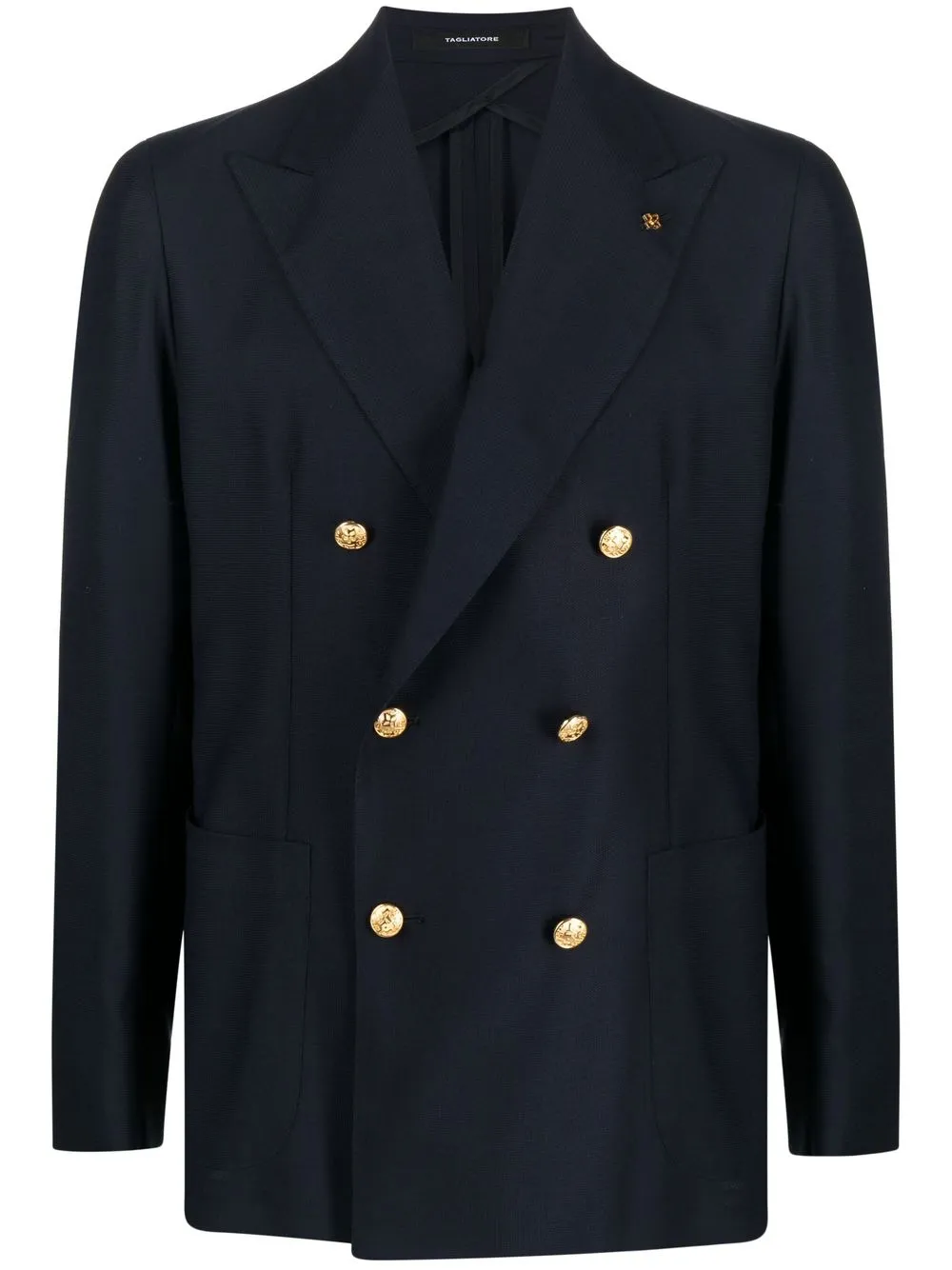 

Tagliatore double-breasted blazer - Black