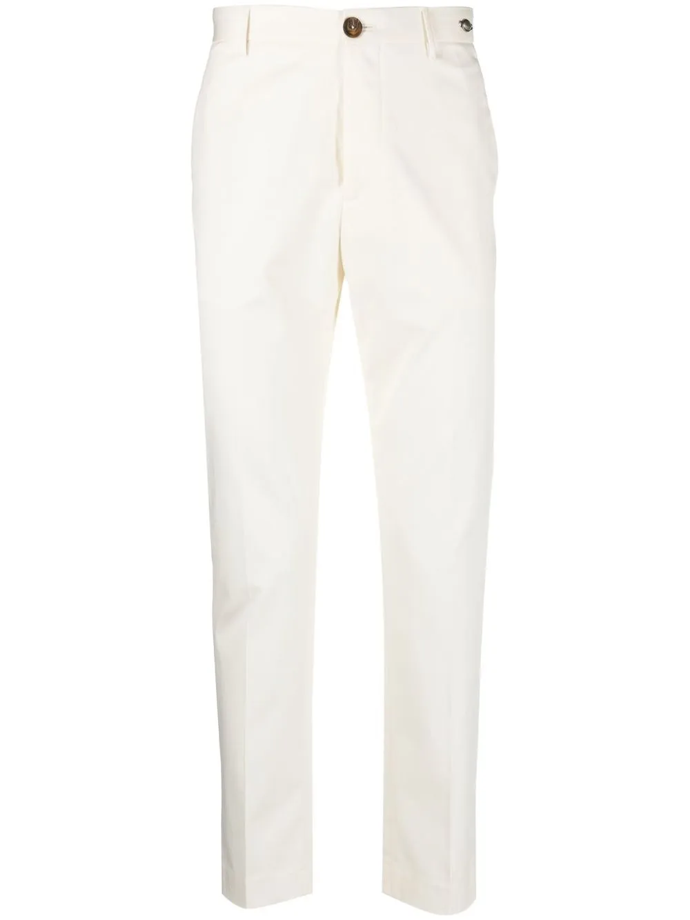 

Tagliatore slim-cut leg chino trousers - White