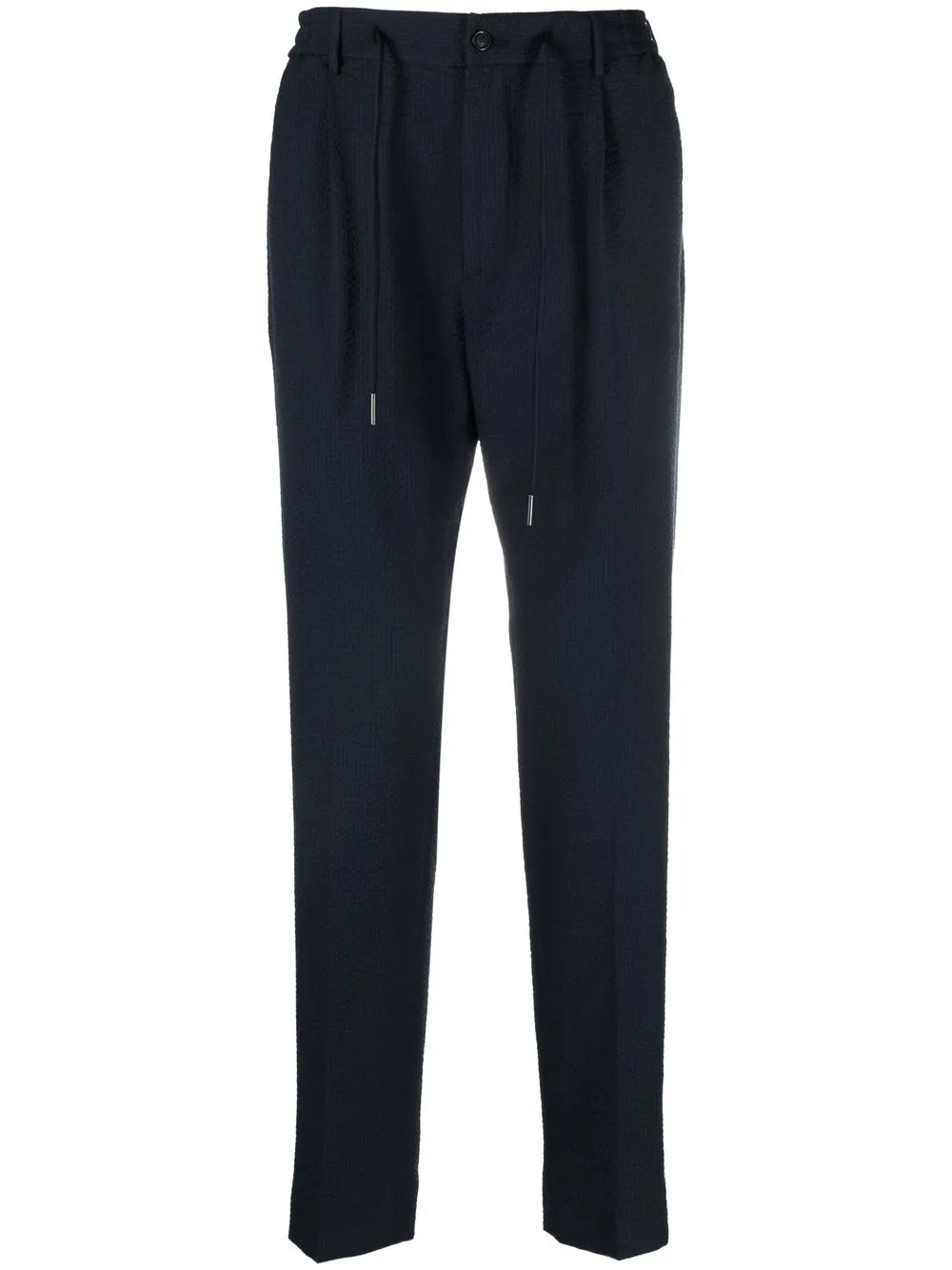 

Tagliatore drawstring-fastening waistband trousers - Blue
