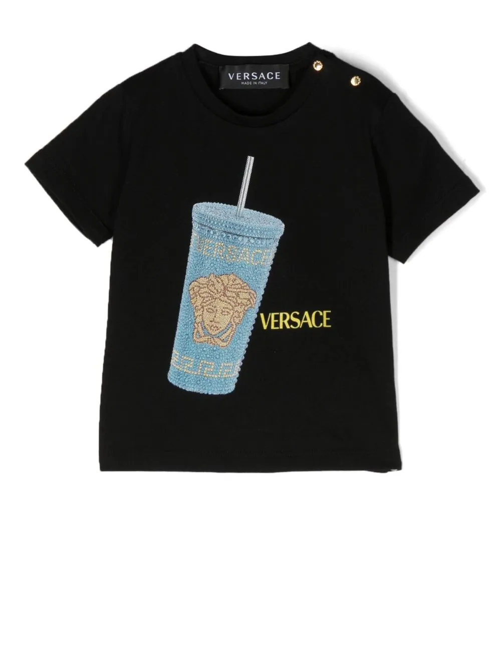 

Versace Kids Medusa Head short-sleeve T-shirt - Black