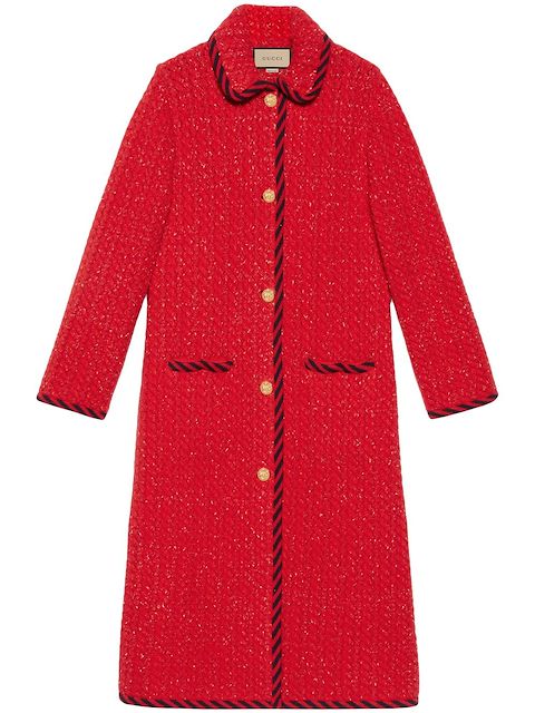 Gucci Kabelgebreide jas