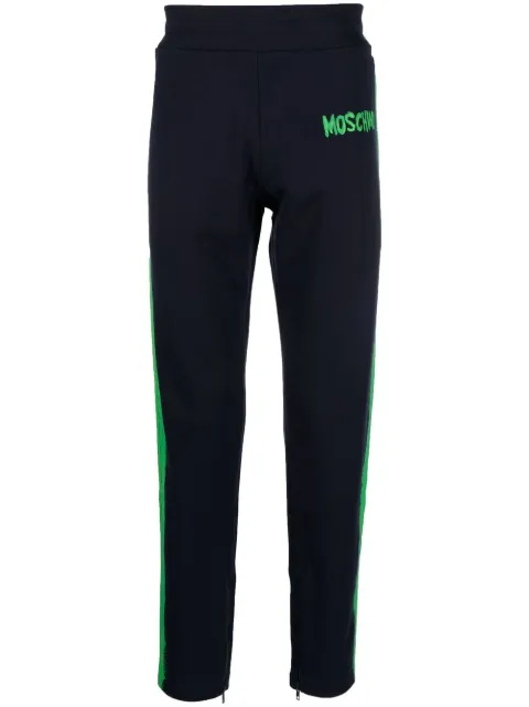 Moschino pants con rayas laterales