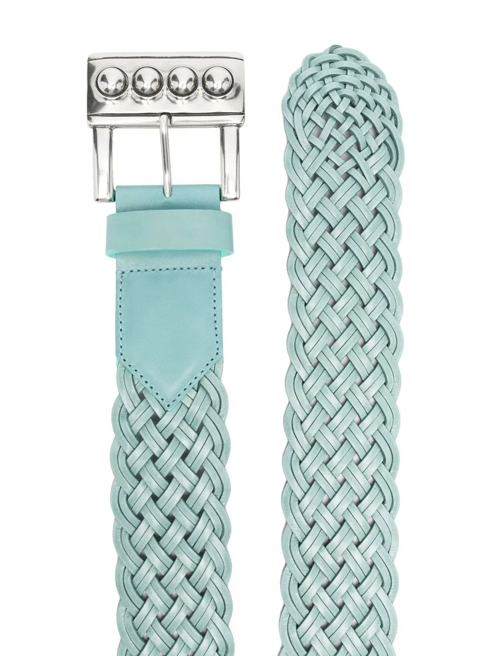 ETRO Leren riem - Groen