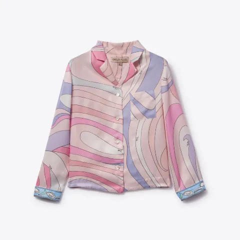 Marmo-Print Top