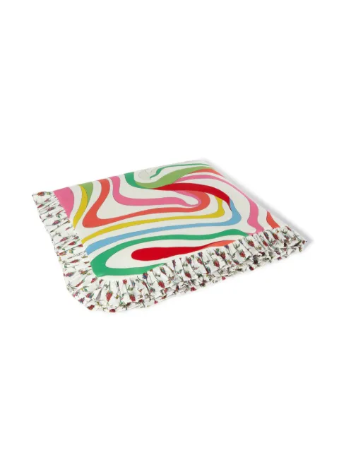 PUCCI Junior Manta com estampa Marmo