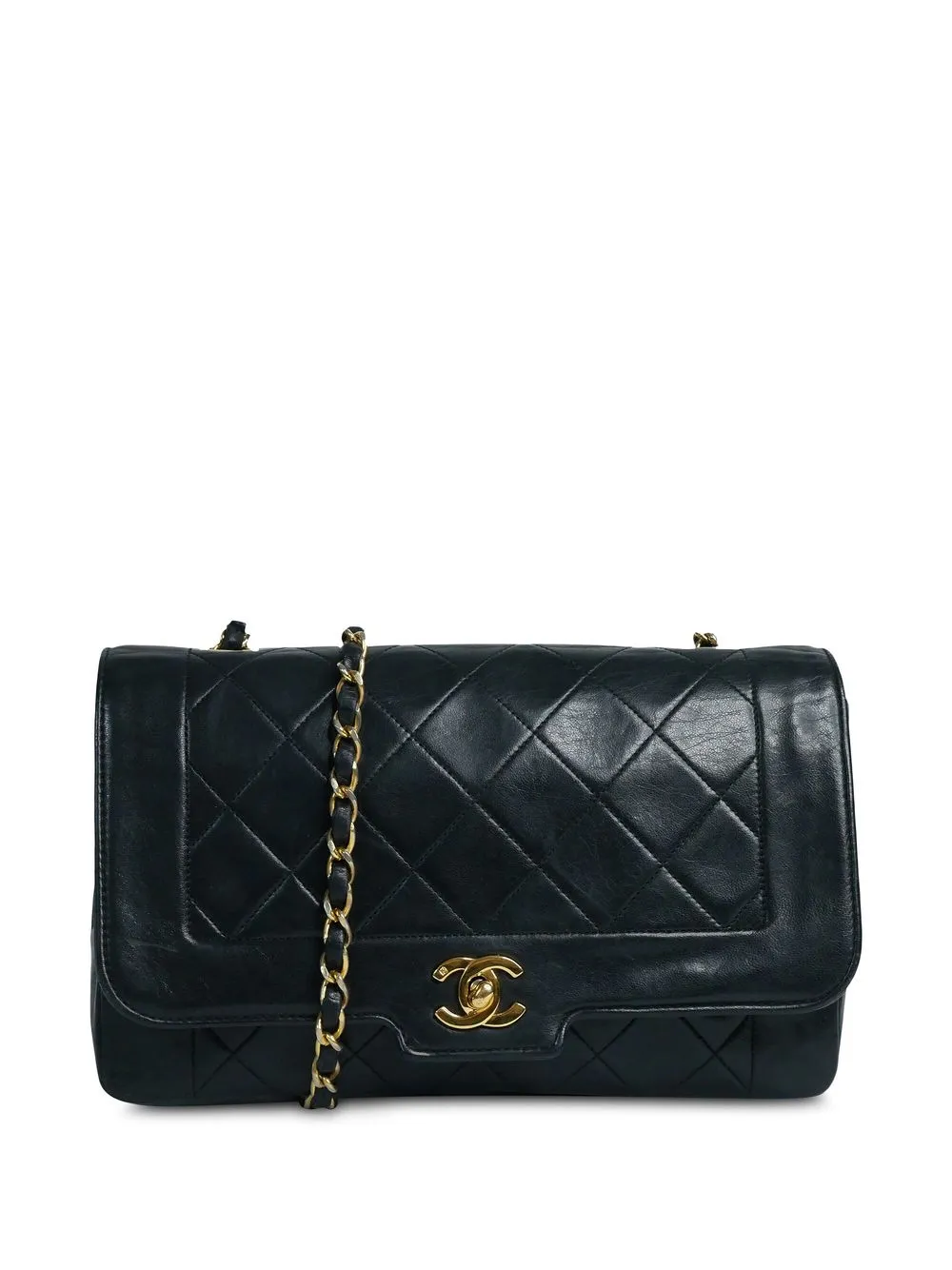 

CHANEL Pre-Owned 1989-1991 Diana shoulder bag - Black
