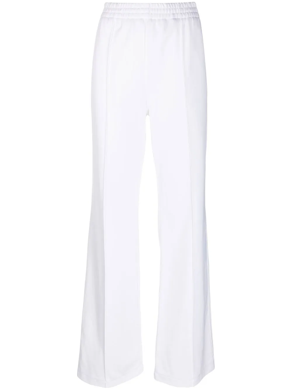 

Tibi flared track pants - White