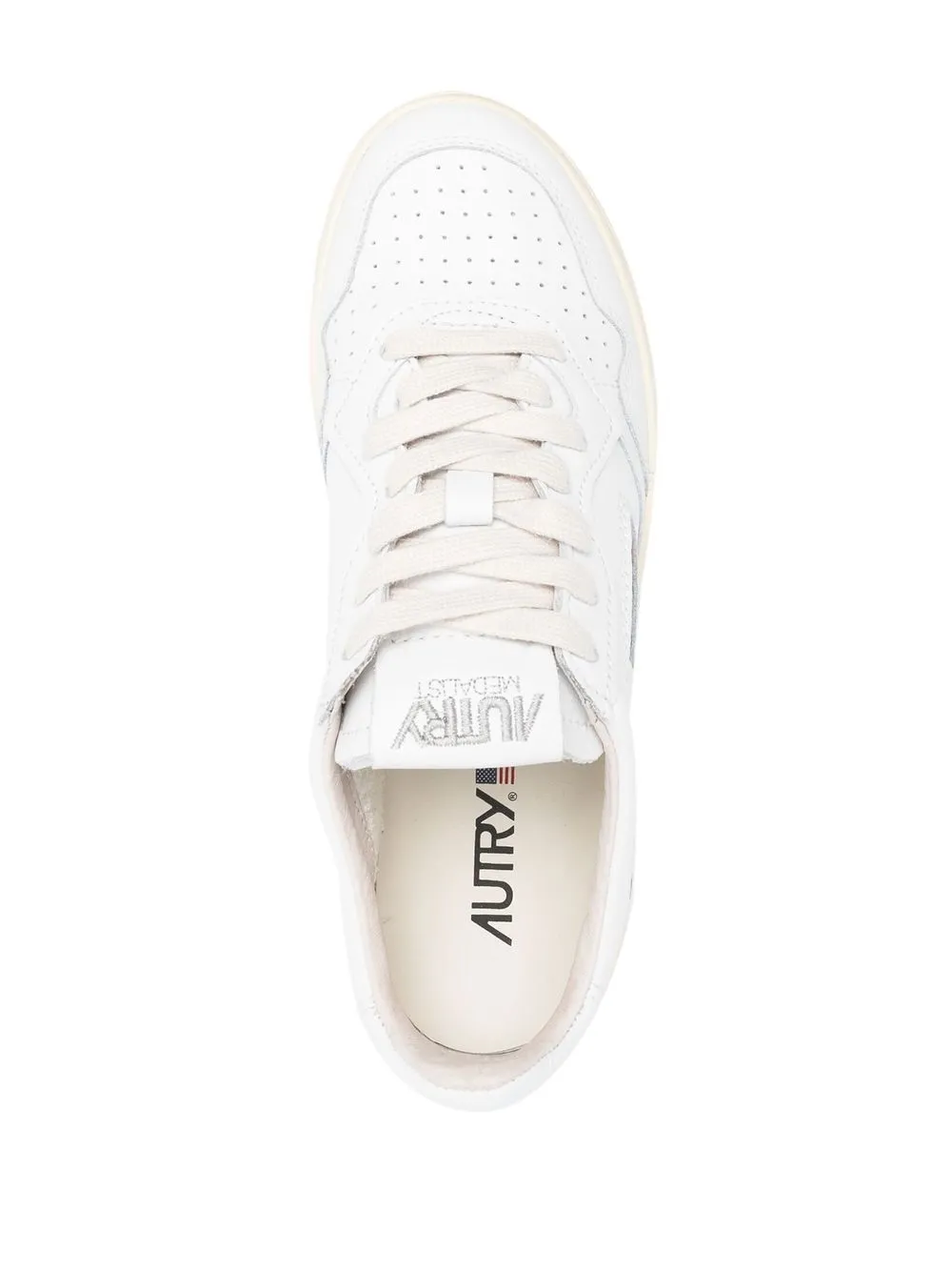 Autry Medalist Low-top Sneakers In White