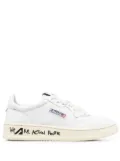 Autry logo-patch sneakers - White