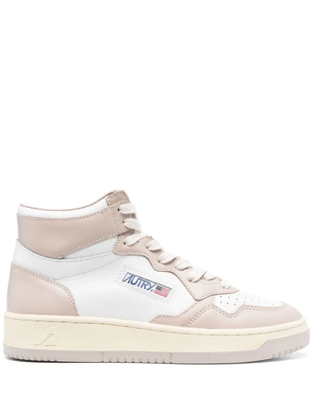 

Autry logo-patch high-top sneakers - White