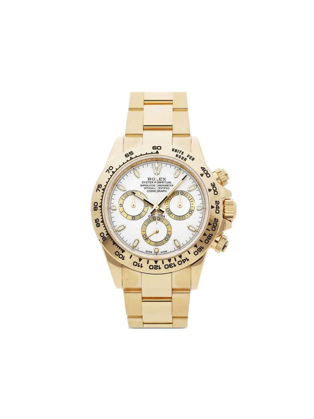 

Rolex 2018 pre-owned Cosmograph Daytona 40mm - White
