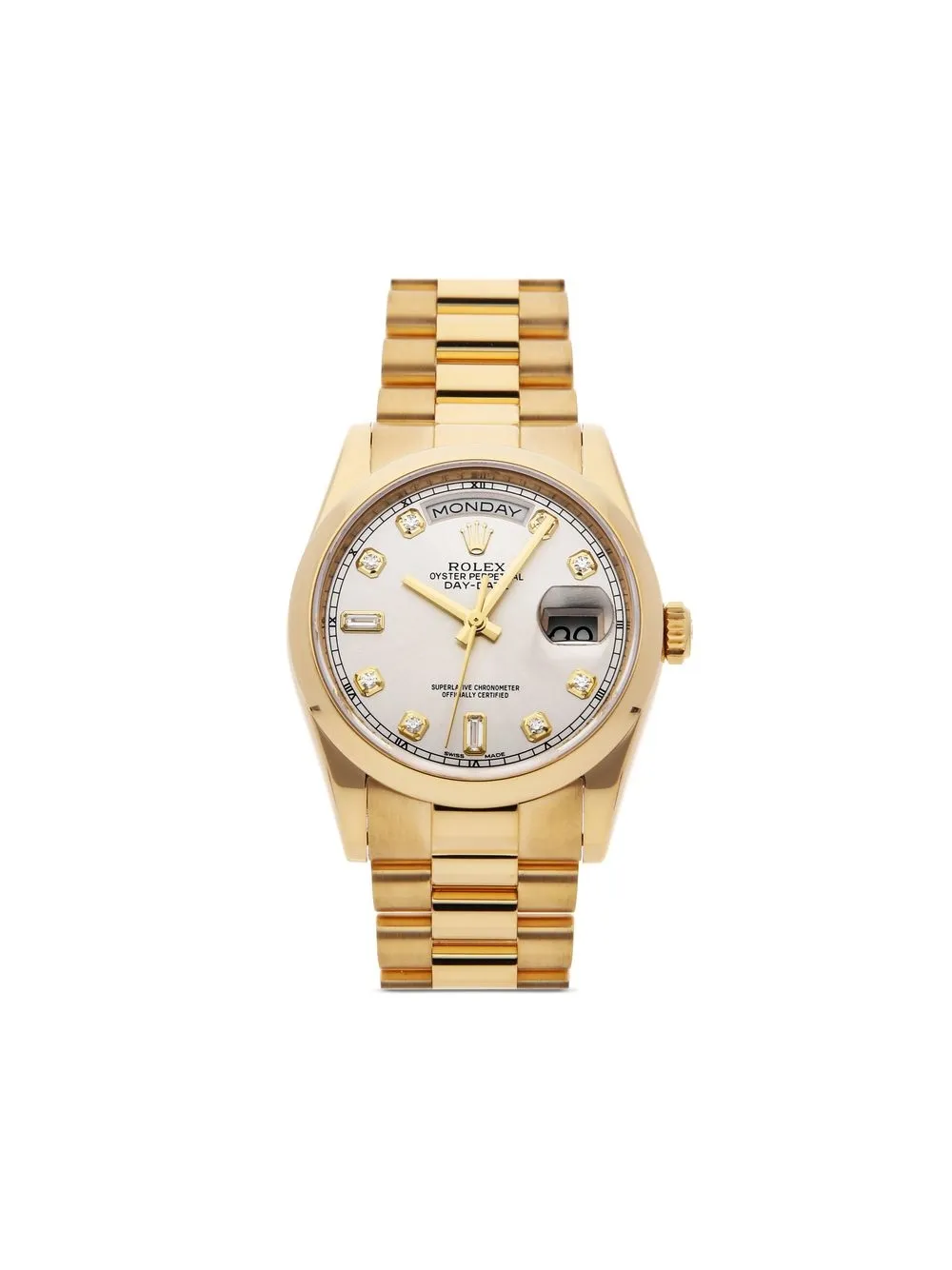 

Rolex 2014 pre-owned Day-Date 36mm - Silver