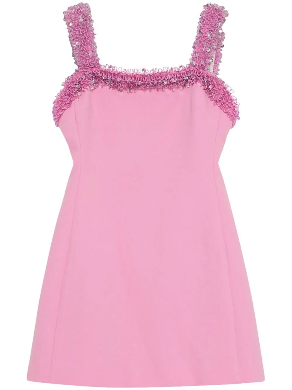 

Simkhai Nada bead-embellished mini dress - Pink