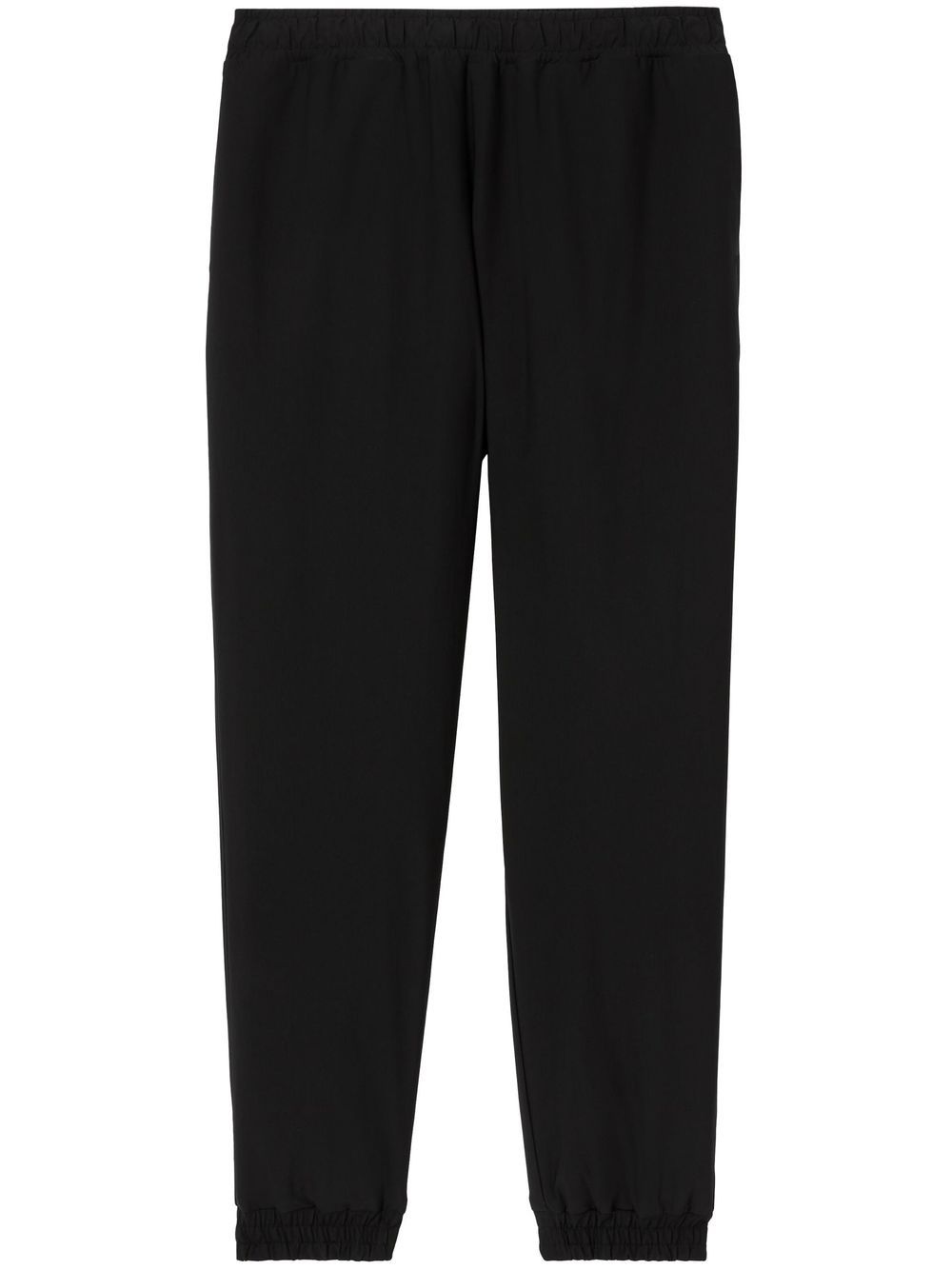 Burberry Logo-print Track Trousers In Black