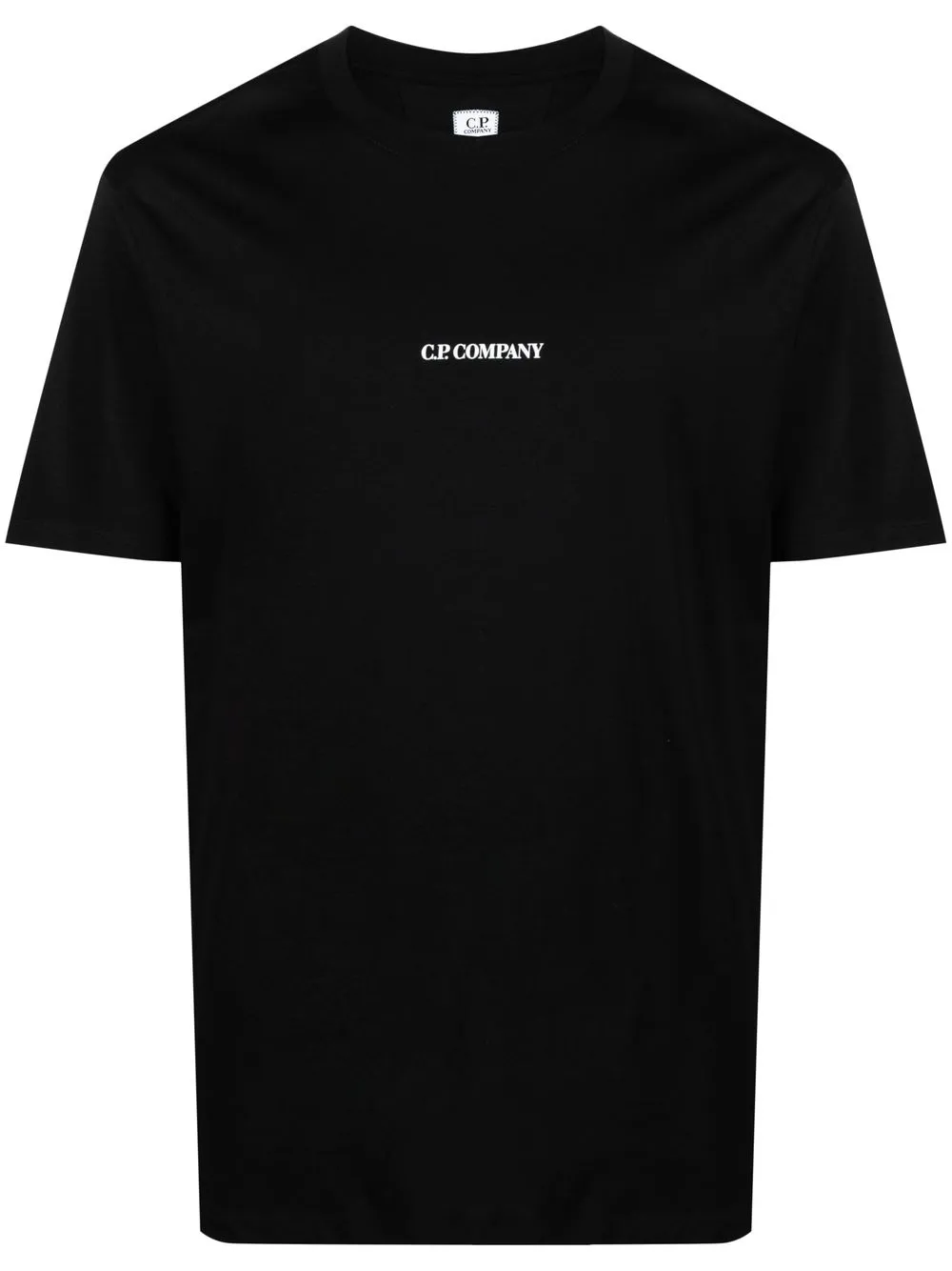 

C.P. Company playera manga corta con logo estampado - Negro