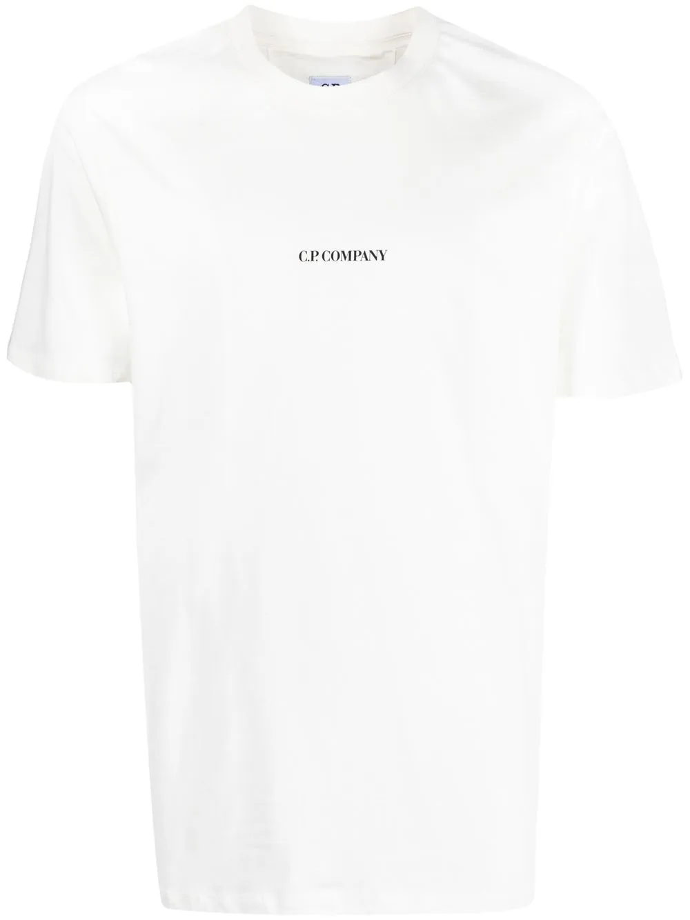 

C.P. Company logo-print short sleeve T-shirt - White