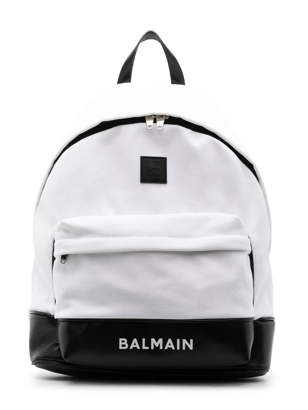 

Balmain Kids mochila con logo estampado - Blanco