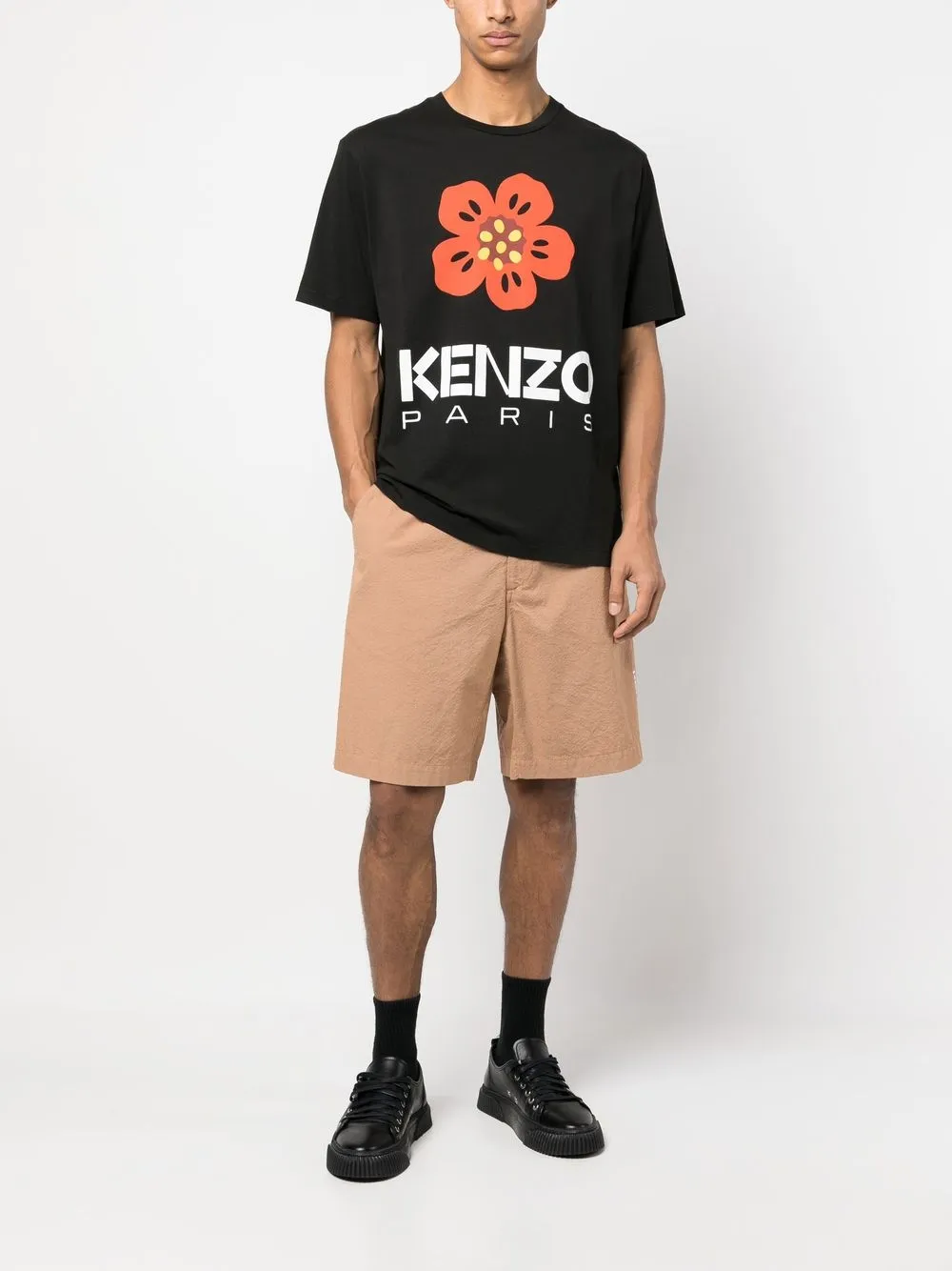 

Kenzo logo-print T-shirt - Black