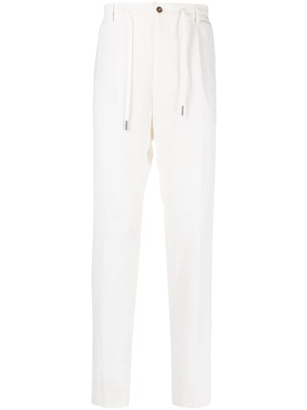 

Tagliatore pantalones con cordones en la pretina - Blanco