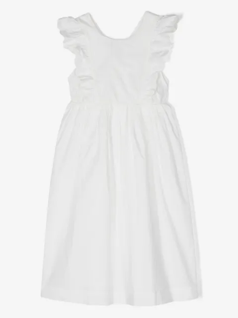 Bonpoint ruffle-trim midi dress