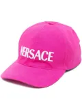 Versace logo-print baseball cap - Pink