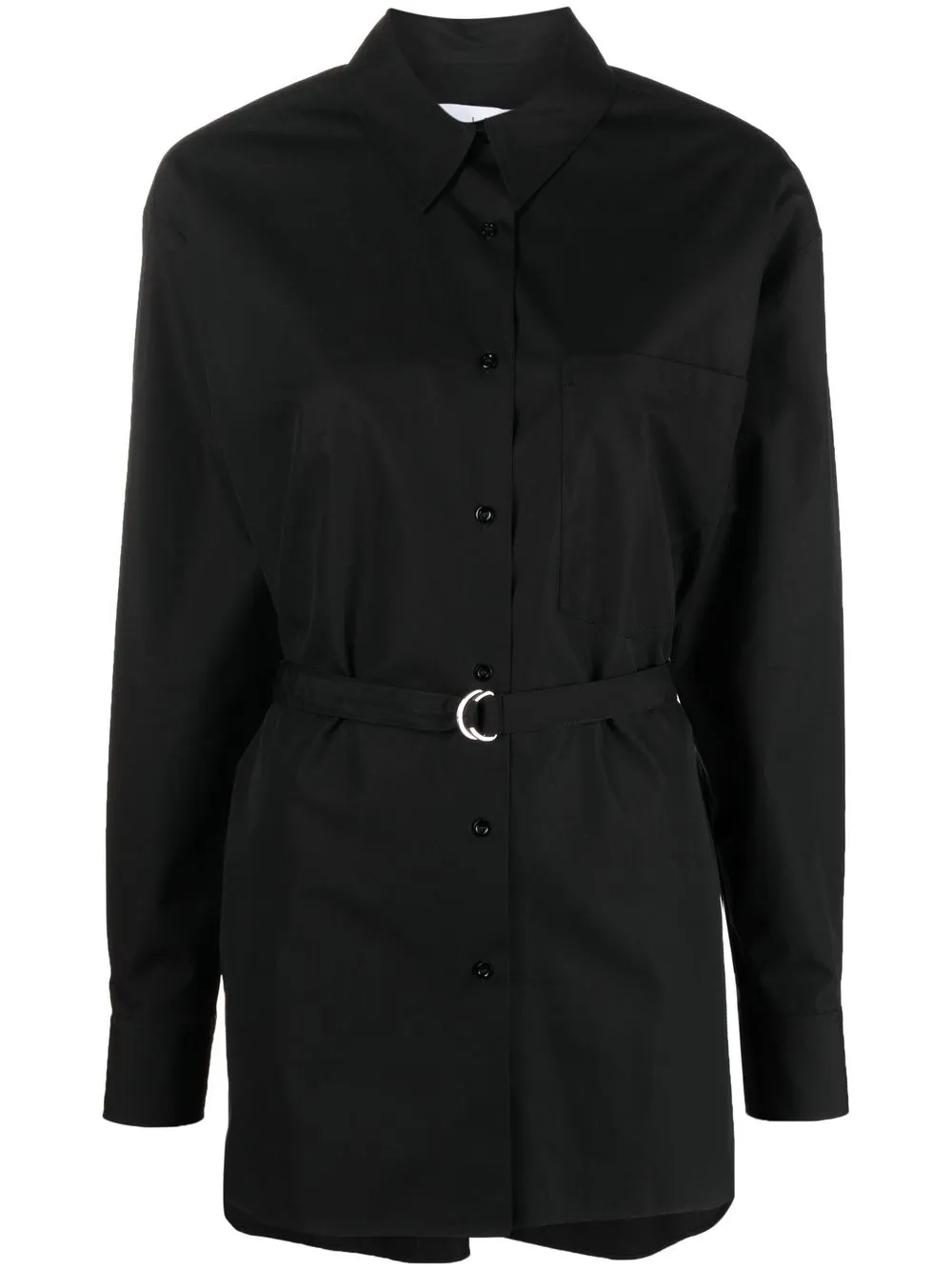 

IRO long-sleeves belted shirt - Black