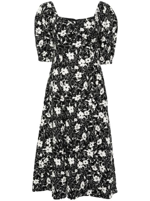 Polo Ralph Lauren floral-print midi dress Women