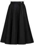 Prada pleated full skirt - Black