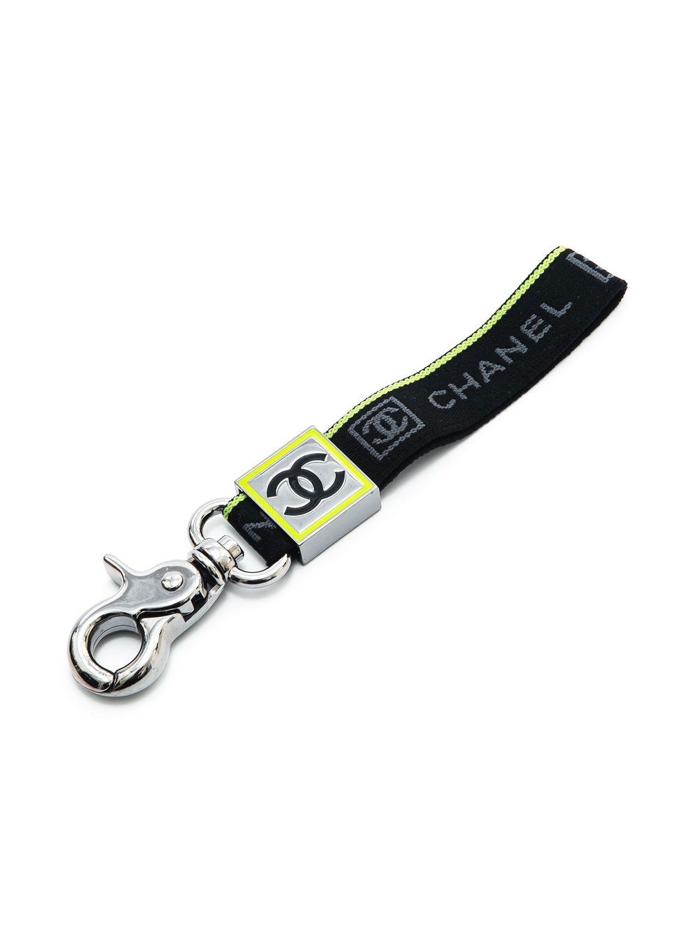 CHANEL Pre-Owned 2004-2005 CC Woven Key Ring - Farfetch