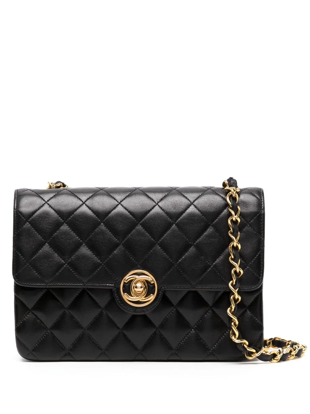 

Chanel Pre-Owned 1990 Flap shoulder bag - Black