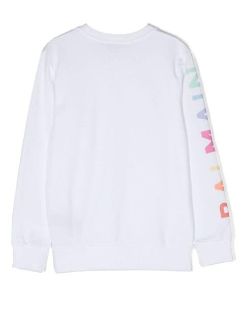 logo-print crew-neck sweatshirt