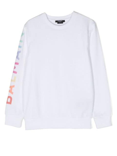 logo-print crew-neck sweatshirt