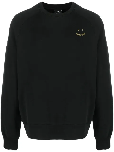 PS Paul Smith embroidered-logo long-sleeve sweatshirt 