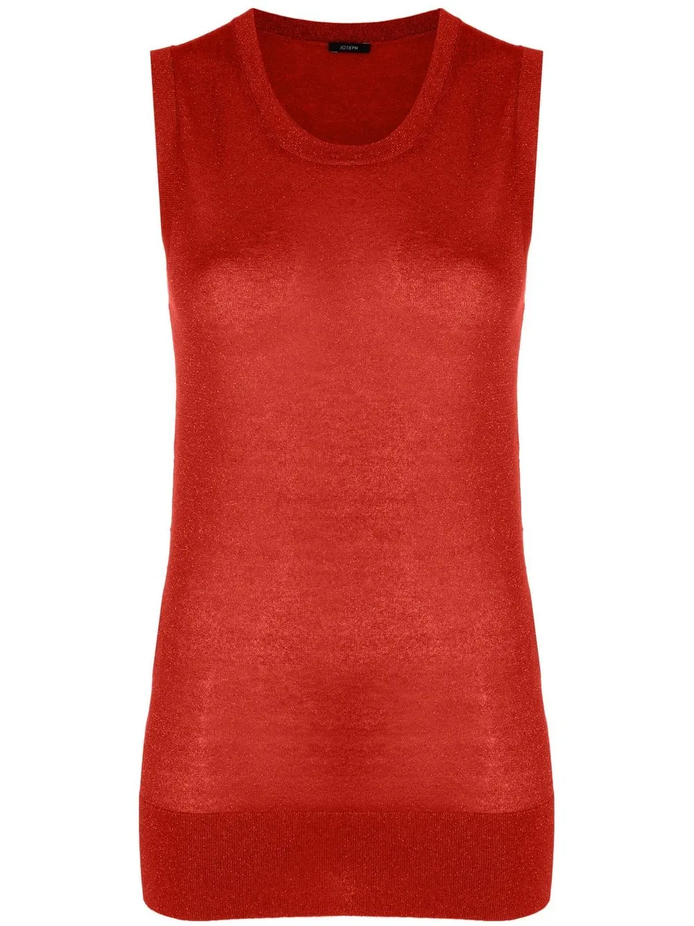 

JOSEPH sleeveless knitted top - Red