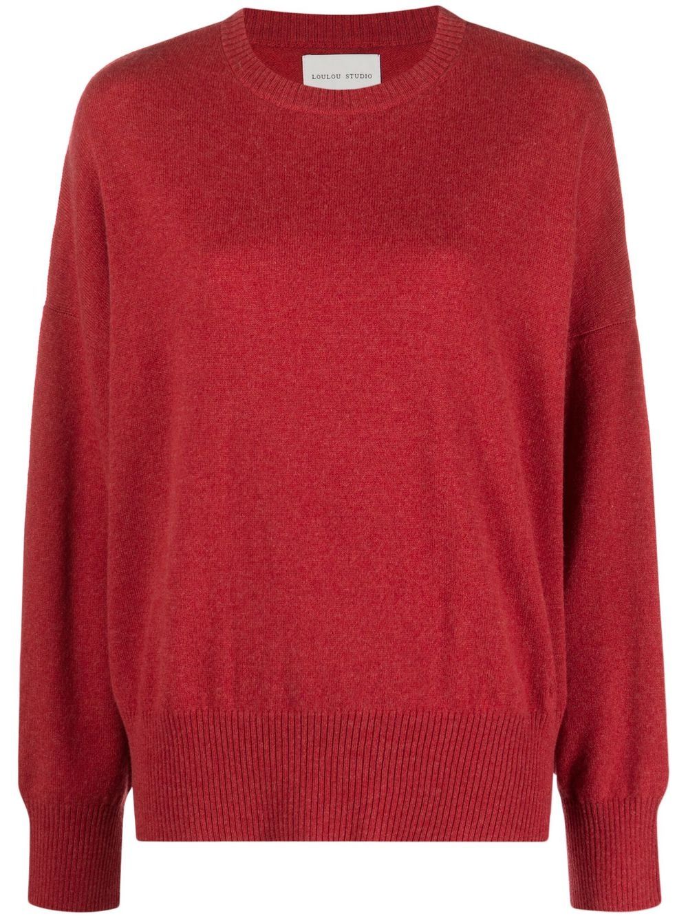 

Loulou Studio long-sleeved cashmere jumper - Red