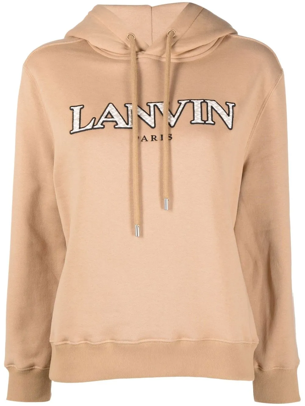 

Lanvin Curb logo-embroidered sweatshirt - Neutrals