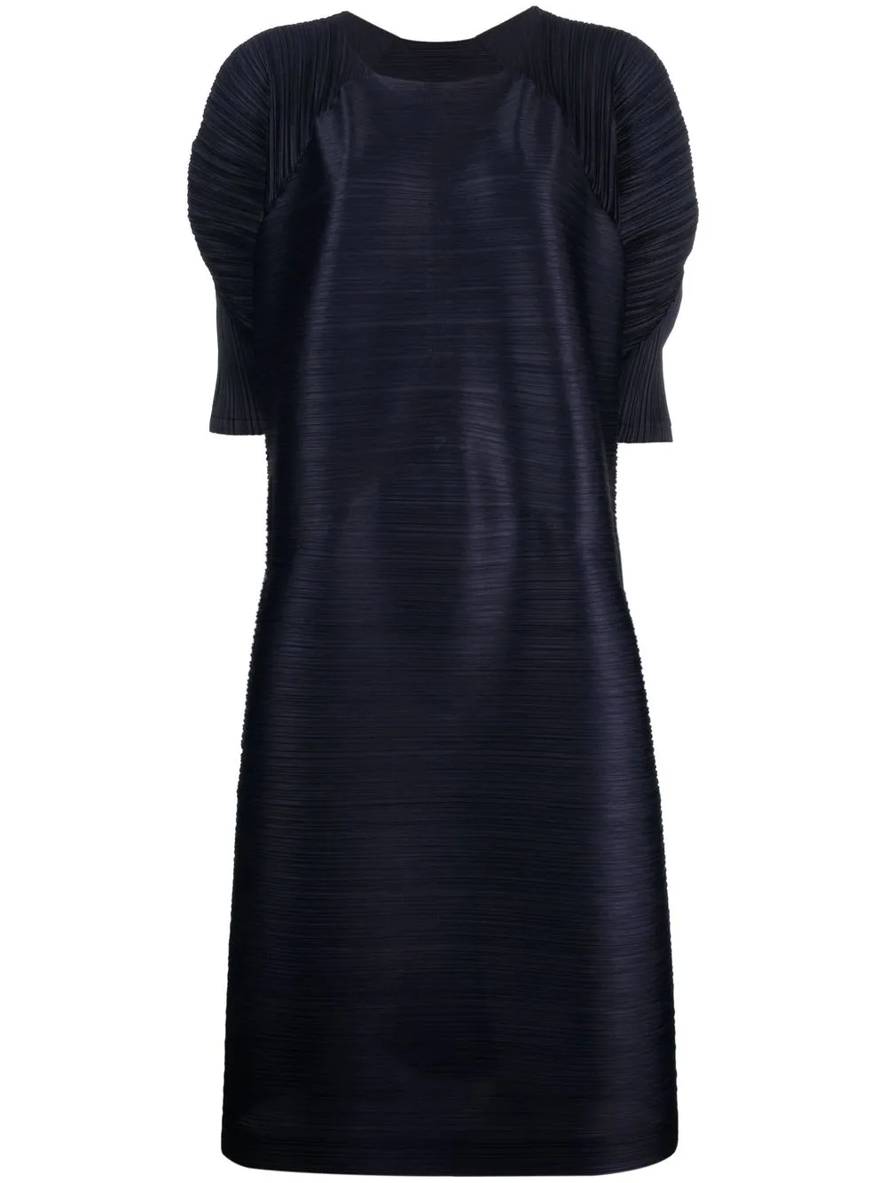 

Pleats Please Issey Miyake Hug pleated shift dress - Blue