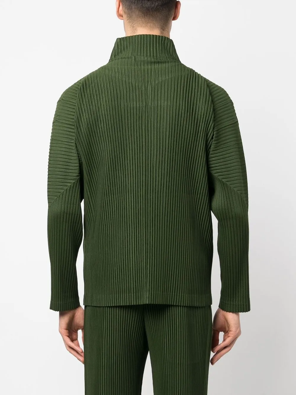 Homme Plissé Issey Miyake Pleated zip-up Track Jacket - Farfetch