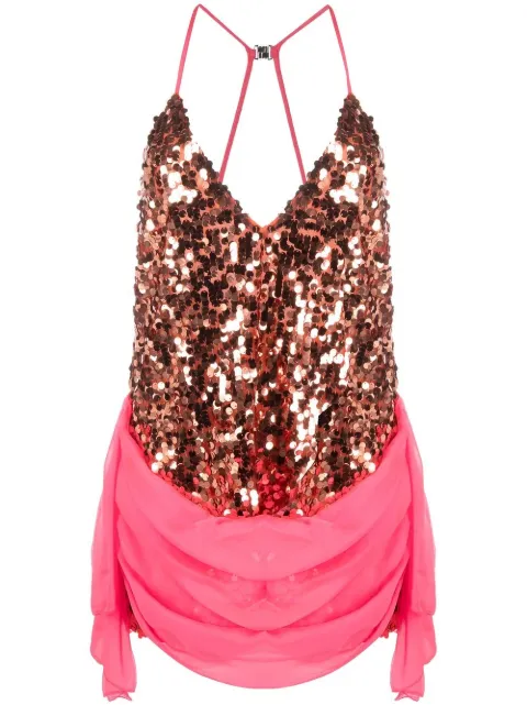 DSQUARED2 sequin-embellished mini dress