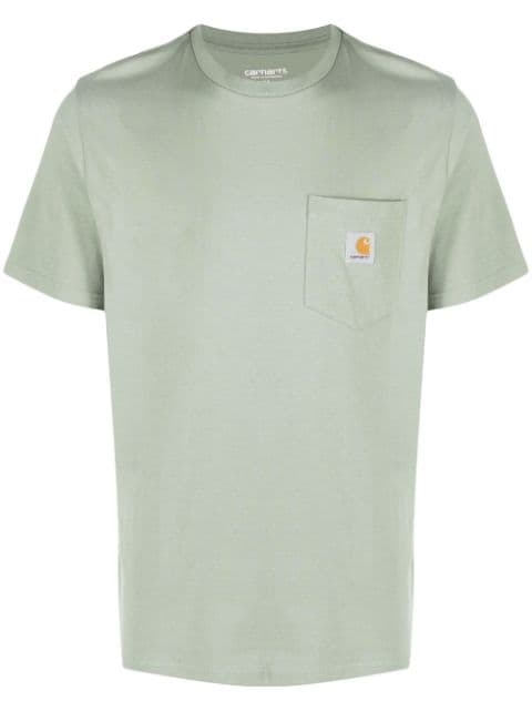 Carhartt WIP - logo-patch cotton T-Shirt